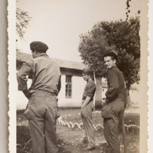 PHOTO SNAP SHOT France	 1er régiment de chasseurs parachutistes 1er RCP 1948