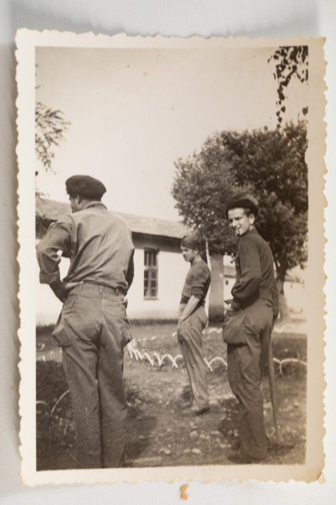 PHOTO SNAP SHOT France	 1er régiment de chasseurs parachutistes 1er RCP 1948