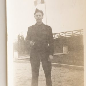 PHOTO SNAP SHOT France 1er régiment de chasseurs parachutistes 1er RCP 1948