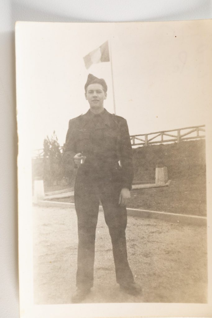 PHOTO SNAP SHOT France 1er régiment de chasseurs parachutistes 1er RCP 1948