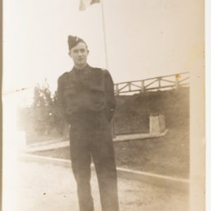 PHOTO SNAP SHOT France 1er régiment de chasseurs parachutistes 1er RCP 1948
