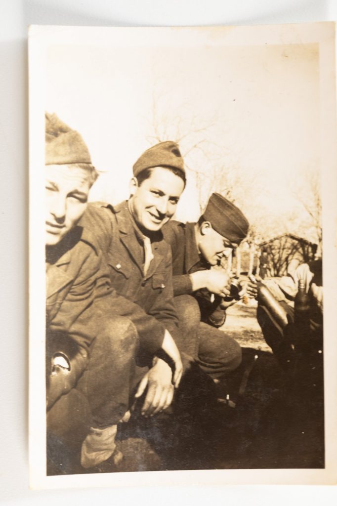 PHOTO SNAP SHOT France 1er régiment de chasseurs parachutistes 1er RCP 1948