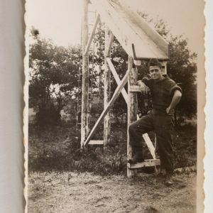 PHOTO SNAP SHOT France	 1er régiment de chasseurs parachutistes 1er RCP 1948