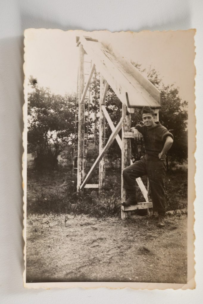 PHOTO SNAP SHOT France	 1er régiment de chasseurs parachutistes 1er RCP 1948