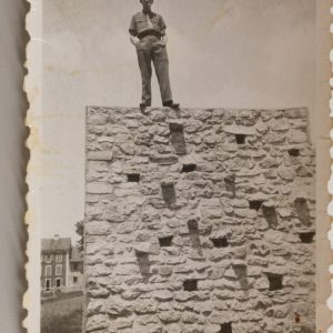 PHOTO SNAP SHOT France	 1er régiment de chasseurs parachutistes 1er RCP 1948