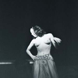 Tirage photo argentique Pin-up  femme 1960 30x30cm ARTISTE DE CABARET