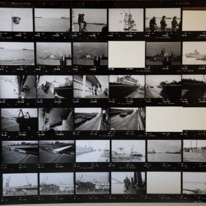 TIRAGE PHOTO	argentique grande planche contact 1980	VUE DIVERS NORMANDIE 40X50cm