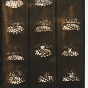 TIRAGE PHOTO	argentique 1960' planche contact 	CABARET LA NOUVELLE EVE 21X27cm