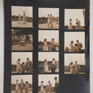 TIRAGE PHOTO	Planche contact DIMITRI AGENCE DALMAS  1960' ACTEUR  Rosano Brazzi