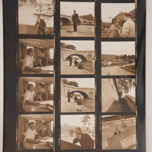 TIRAGE PHOTO	Planche contact DIMITRI AGENCE DALMAS  1960' ACTEUR  Rosano Brazzi