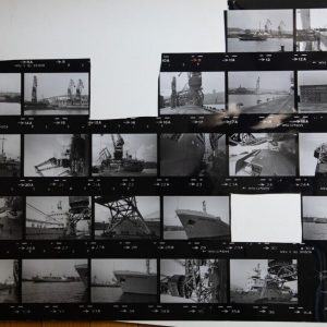 TIRAGE PHOTO	argentique grande planche contact 1980	VUE DIVERS NORMANDIE