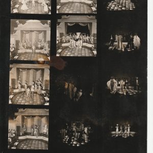 TIRAGE PHOTO	argentique 1960' planche contact 	CABARET LA NOUVELLE EVE 21X27cm
