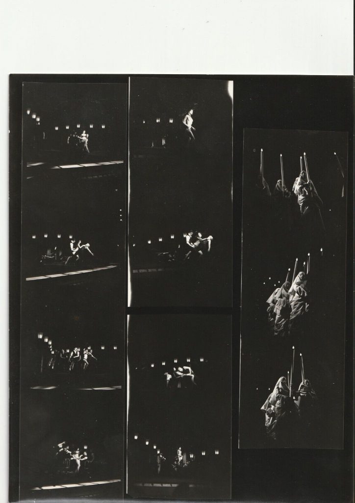 PHOTO PLANCHE CONTACT TAMPON GERARD DECAUX 1960' LES FOLIES BERGERE 20X25CM
