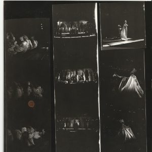 PHOTO PLANCHE CONTACT TAMPON GERARD DECAUX 1960' LES FOLIES BERGERE 20X25CM