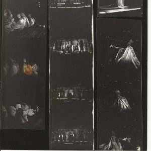PHOTO PLANCHE CONTACT TAMPON GERARD DECAUX 1960' LES FOLIES BERGERE 20X25CM