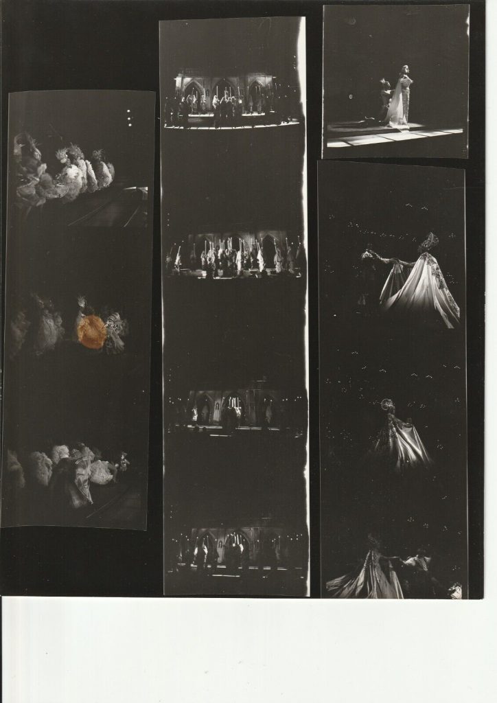 PHOTO PLANCHE CONTACT TAMPON GERARD DECAUX 1960' LES FOLIES BERGERE 20X25CM