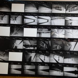 TIRAGE PHOTO	argentique grande planche contact 1980	VUE DIVERS NORMANDIE 40X50cm