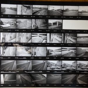 TIRAGE PHOTO	argentique grande planche contact 1980	VUE DIVERS NORMANDIE 40X50cm