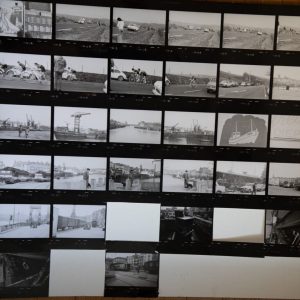 TIRAGE PHOTO	argentique grande planche contact 1980	VUE DIVERS NORMANDIE 40X50cm