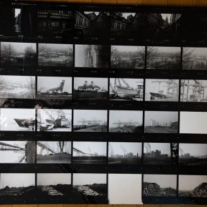 TIRAGE PHOTO	argentique grande planche contact 1980	VUE DIVERS NORMANDIE 40X50cm