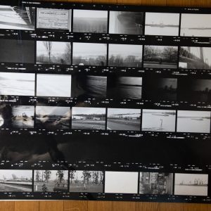 TIRAGE PHOTO	argentique grande planche contact 1980	VUE DIVERS NORMANDIE 40X50cm