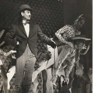 TIRAGE PHOTO	ARGENTIQUE 1960'	CABARET LA NOUVELLE EVE PARIS 13X18cm