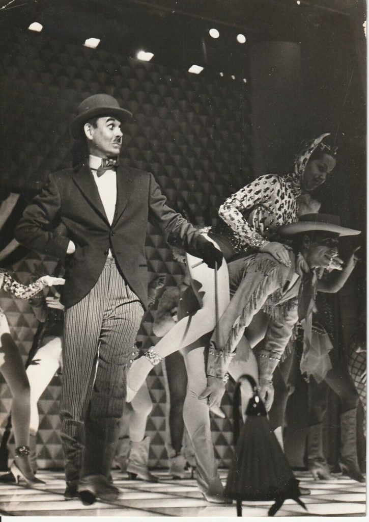 TIRAGE PHOTO ARGENTIQUE 1960' CABARET LA NOUVELLE EVE PARIS 13X18cm