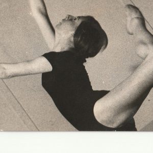 TIRAGE PHOTO	argentique 1960' FEMME DANSEUSE DE CABARET EN COLLANT 9X14cm