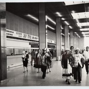 TIRAGE PHOTO Argentique	France	Aéroport d'Orly	20X25CM 1960