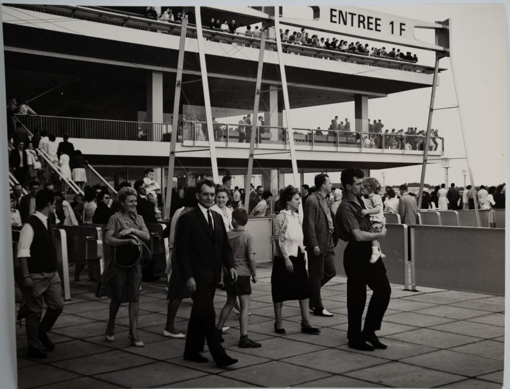 TIRAGE PHOTO Argentique France Aéroport d'Orly 20X25CM 1960
