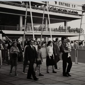 TIRAGE PHOTO Argentique	France	Aéroport d'Orly	20X25CM 1960