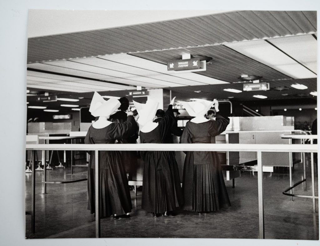 TIRAGE PHOTO Argentique France Aéroport d'Orly 20X25CM 1960