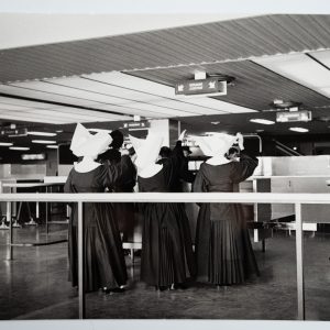 TIRAGE PHOTO Argentique	France	Aéroport d'Orly	20X25CM 1960