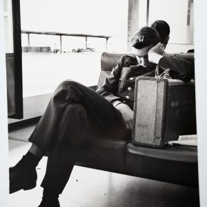 TIRAGE PHOTO Argentique France	Aéroport d'Orly	20X27cm	1960