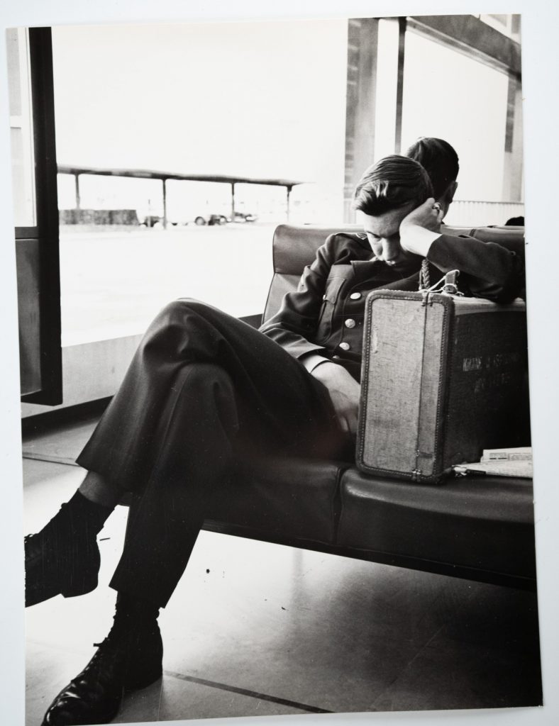 TIRAGE PHOTO Argentique France Aéroport d'Orly 20X27cm 1960