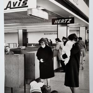 TIRAGE PHOTO Argentique France	Aéroport d'Orly	20X27cm	1960