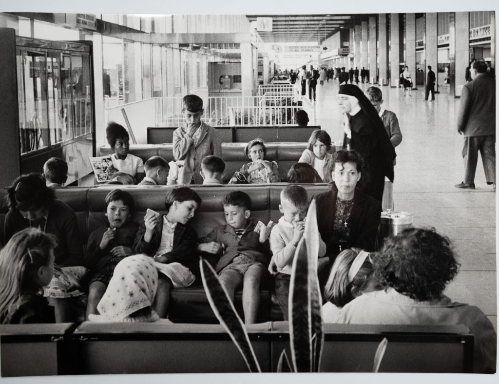 TIRAGE PHOTO Argentique France	Aéroport d'Orly	20X27cm	1960