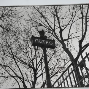 TIRAGE PHOTO Argentique	France	vue d'artiste METRO PARIS France	30x40cm	1960