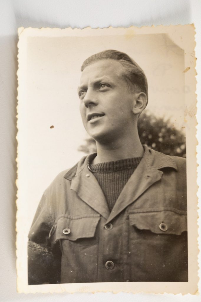 PHOTO SNAP SHOT France 1er régiment de chasseurs parachutistes 1er RCP 1948