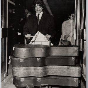 TIRAGE PHOTO Argentique	France	vue d'artiste GUITARISTE France	30x40cm	1960