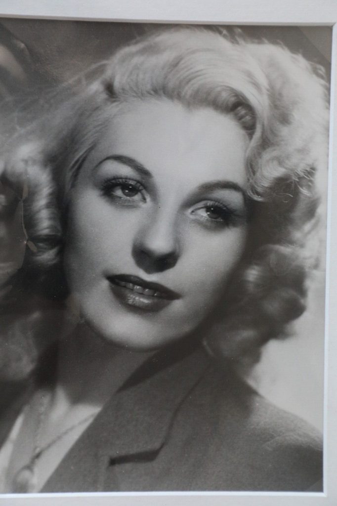 TIRAGE PHOTO ARGENTIQUE STYLE HARCOURT 1940 PORTRAIT D ACTRICE 17X23CM