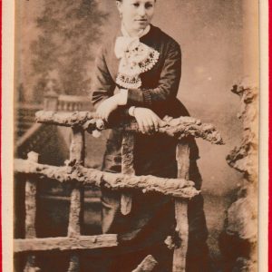 CDV circa 1880 France, portrait de femme