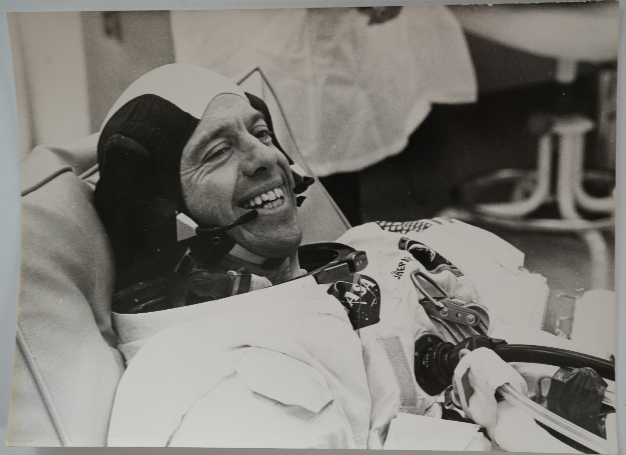 PHOTO Argentique RC états unis Apollo 14 Alan Shepard Décollage 15x20cm 1970