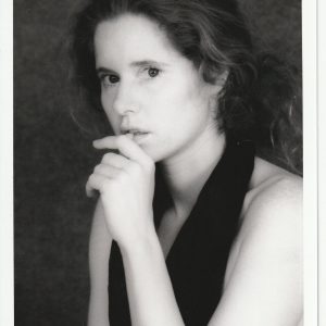 PHOTO argentique artistique portrait femme pinup NOIR ET BLANC format 13X18 1980