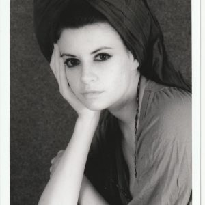 PHOTO argentique artistique portrait femme pinup NOIR ET BLANC format 13X18 1980