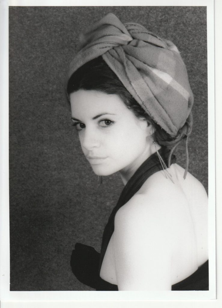 PHOTO argentique artistique portrait femme pinup NOIR ET BLANC format 13X18 1980