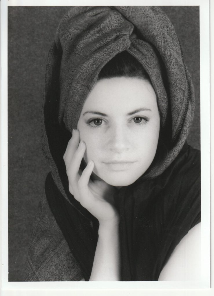 PHOTO argentique artistique portrait femme pinup NOIR ET BLANC format 13X18 1980