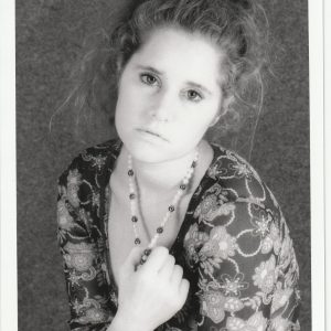 PHOTO argentique artistique portrait femme pinup NOIR ET BLANC format 13X18 1980