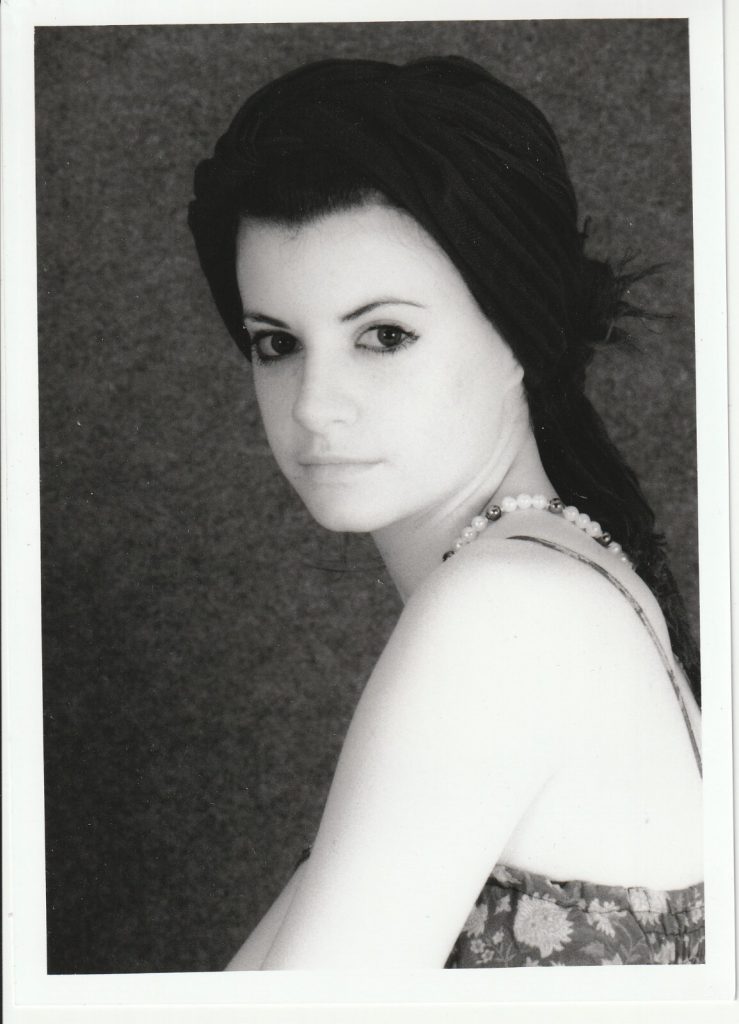 PHOTO argentique artistique portrait femme pinup NOIR ET BLANC format 13X18 1980
