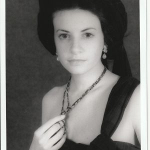 PHOTO argentique artistique portrait femme pinup NOIR ET BLANC format 13X18 1980